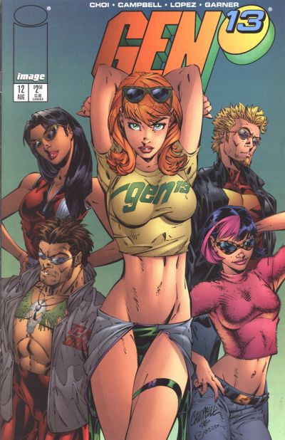 Gen 13 1995 #12 Direct ed. - back issue - $4.00