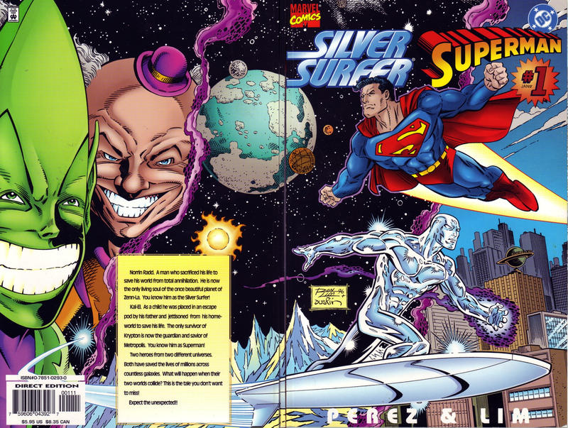 Silver Surfer / Superman 1996 #1 - back issue - $14.00
