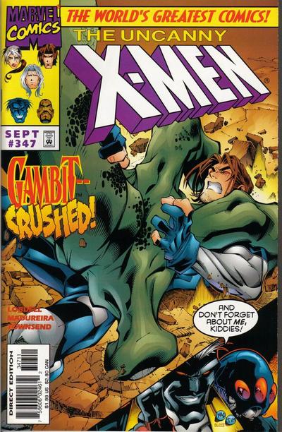The Uncanny X-Men 1981 #347 Direct Edition - back issue - $4.00