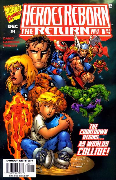 Heroes Reborn: The Return 1997 #1 Direct Edition - back issue - $4.25