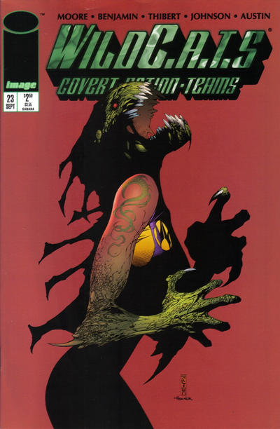 WildC.A.T.s 1995 #23 - back issue - $3.25