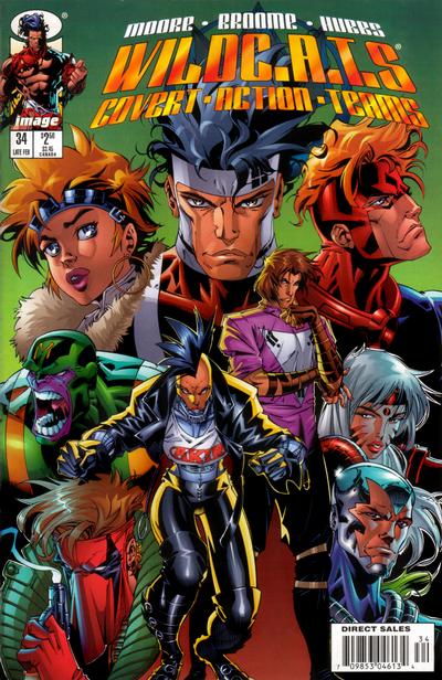 WildC.A.T.s 1995 #34 - back issue - $3.75