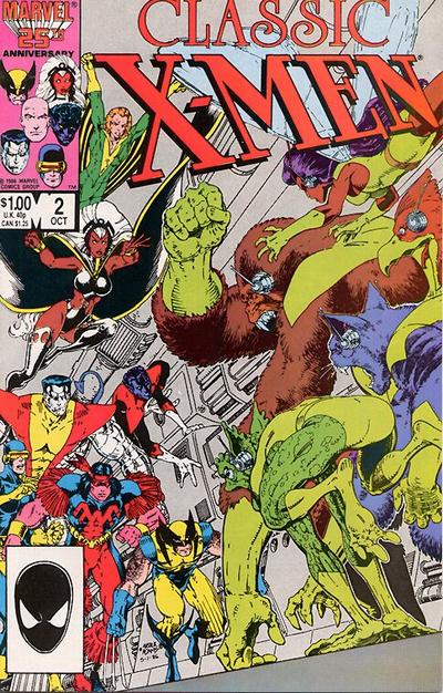 Classic X-Men 1986 #2 Direct ed. - back issue - $4.75