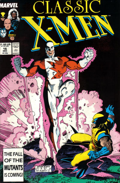 Classic X-Men 1986 #16 Direct ed. - back issue - $3.75