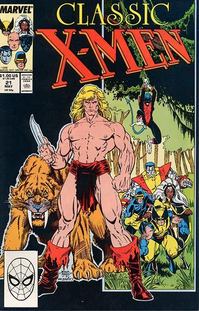 Classic X-Men 1986 #21 Direct ed. - back issue - $3.25
