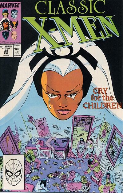 Classic X-Men 1986 #28 Direct ed. - back issue - $2.25