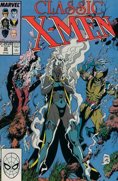Classic X-Men 1986 #32 Direct ed. - back issue - $3.75