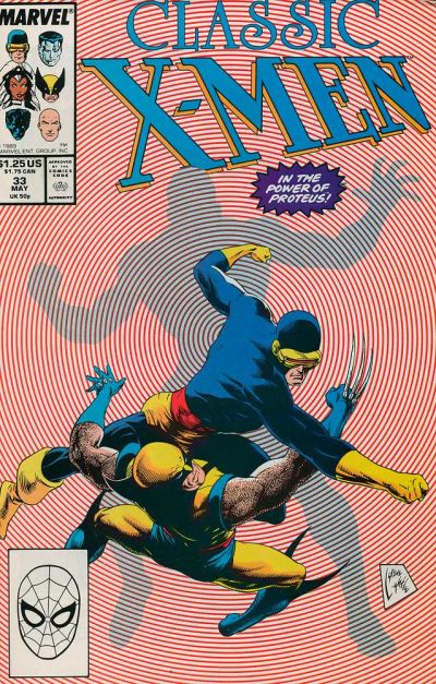 Classic X-Men 1986 #33 Direct ed. - back issue - $4.00