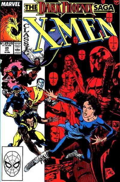 Classic X-Men 1986 #35 Direct ed. - back issue - $3.00