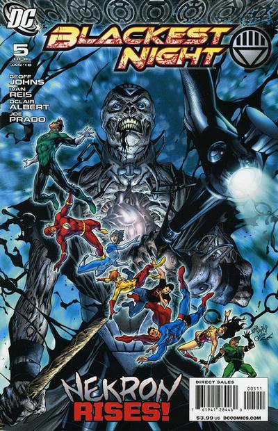 Blackest Night 2009 #5 Ivan Reis / Oclair Albert Cover - back issue - $3.50