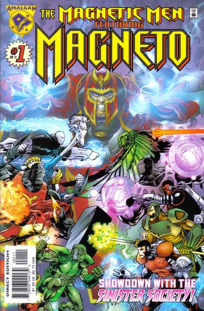 Magnetic Men Featuring Magneto 1997 #1 Direct ed. - back issue - $5.00