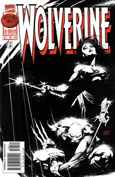 Wolverine 1988 #106 Direct Edition - back issue - $4.25
