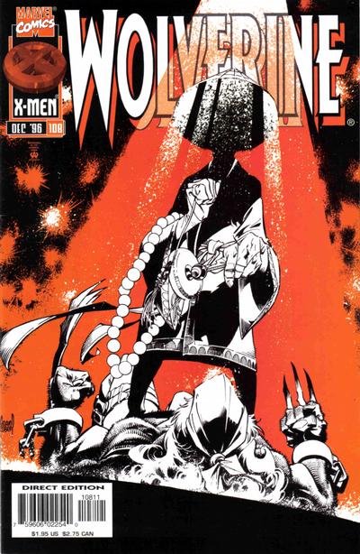 Wolverine 1988 #108 Direct Edition - back issue - $4.25