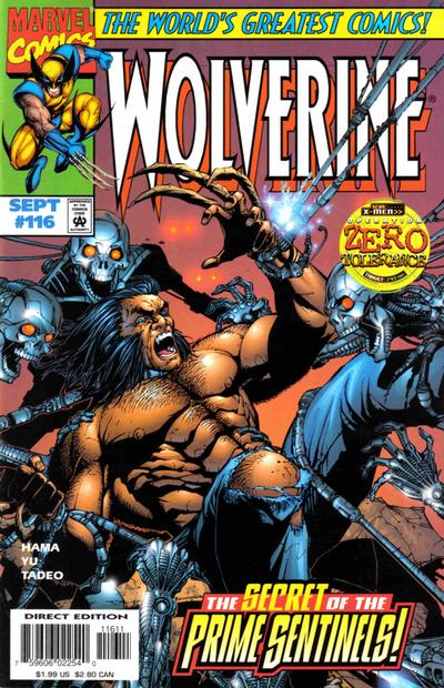 Wolverine 1988 #116 Direct Edition - back issue - $3.75