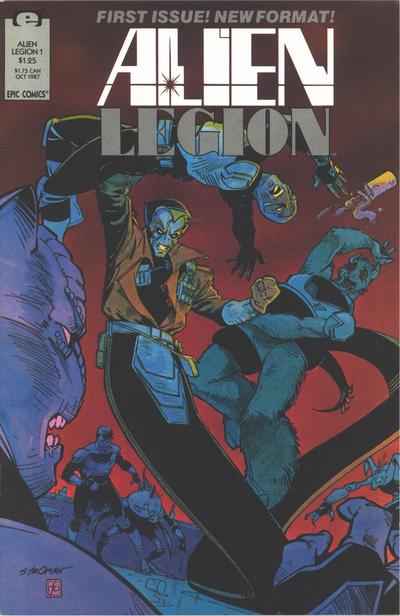Alien Legion 1987 #1 - 8.5 - $9.00