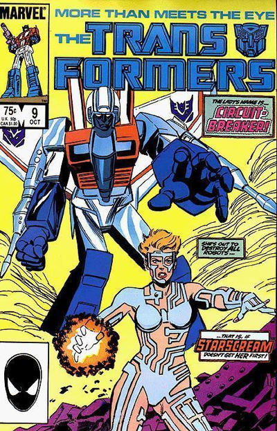 The Transformers 1984 #9 Direct ed. - 5.5 - $5.50