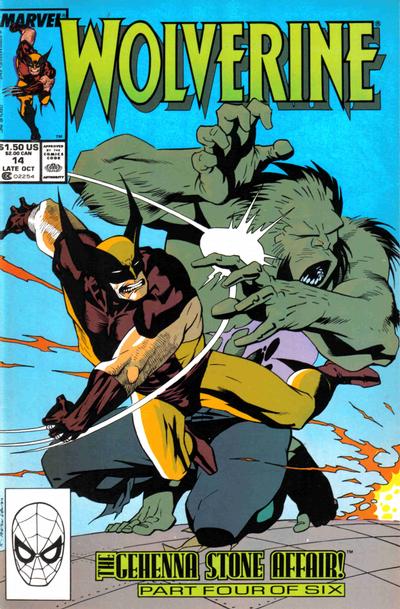 Wolverine 1988 #14 Direct ed. - 8.5 - $7.00
