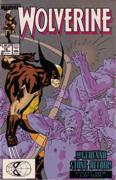 Wolverine 1988 #16 Direct ed. - 8.5 - $7.00