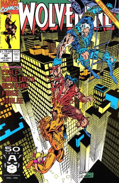 Wolverine 1988 #42 Direct ed. - 8.5 - $9.00