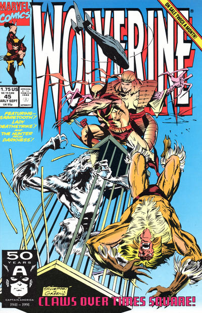 Wolverine 1988 #45 Direct ed. - back issue - $5.00