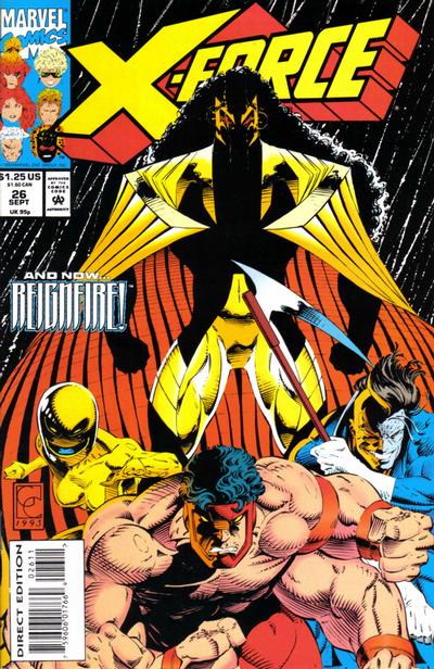 X-Force 1991 #26 Direct Edition - back issue - $3.00