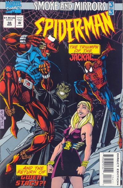 Spider-Man 1990 #56 Direct Edition - back issue - $4.00