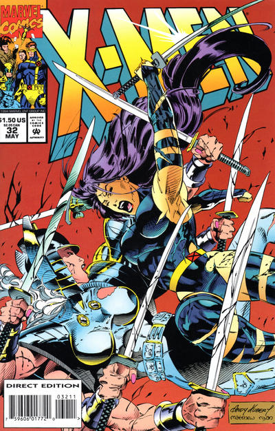 X-Men 1991 #32 Direct Edition - back issue - $3.75