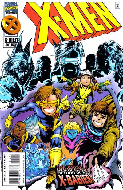 X-Men 1991 #46 Direct Edition - back issue - $4.25