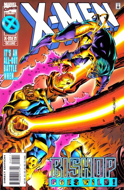 X-Men 1991 #49 Direct Edition - back issue - $3.50