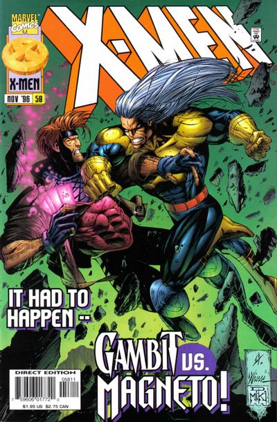 X-Men 1991 #58 Direct Edition - back issue - $3.25