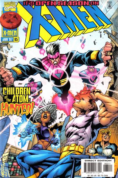 X-Men 1991 #65 Direct Edition - back issue - $5.00