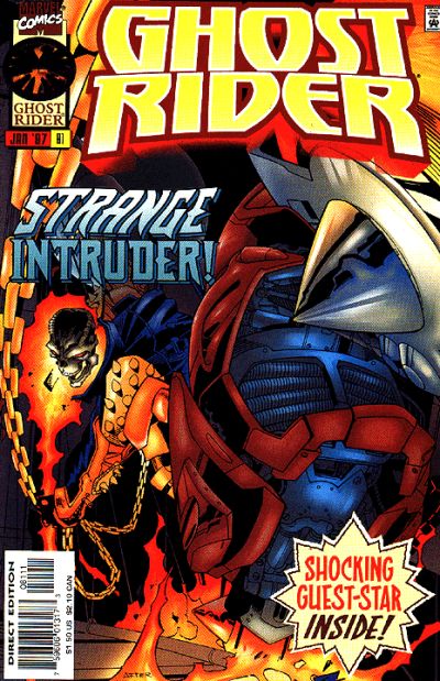 Ghost Rider 1990 #81 Direct Edition - back issue - $3.50