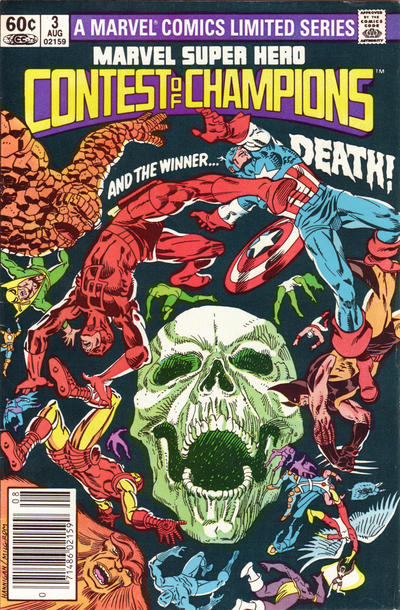Marvel Super Hero Contest of Champions 1982 #3 Newsstand ed. - 6.5 - $10.50