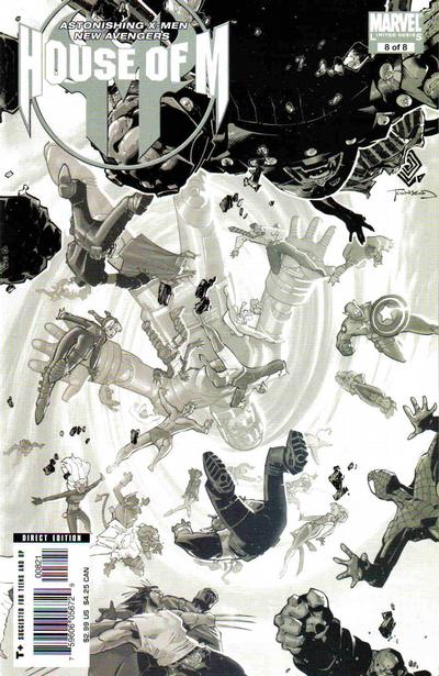 House of M 2005 #8 Chris Bachalo Variant Cover - back issue - $12.00