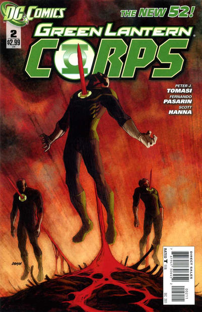Green Lantern Corps 2011 #2 Direct Sales - 4.0 - $2.50