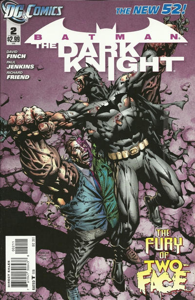 Batman: The Dark Knight 2011 #2 Direct Sales - 6.0 - $2.50