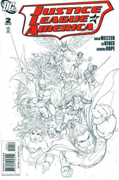 Justice League of America 2006 #2 Second Printing - back issue - $3.25