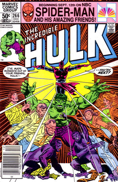 The Incredible Hulk 1968 #266 Newsstand ed. - 6.0 - $4.25