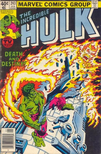 The Incredible Hulk 1968 #243 Newsstand ed. - 1.8 - $1.50