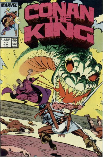 Conan the King 1984 #40 Direct ed. - 3.5 - $1.75
