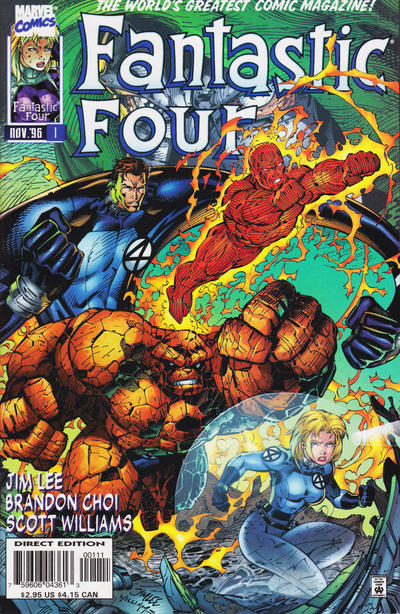 Fantastic Four 1996 #1 Cover A - back issue - $4.75