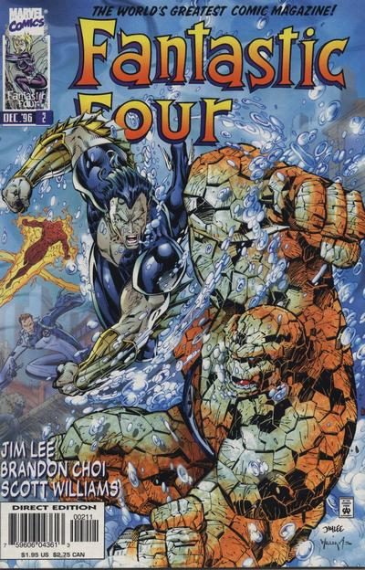 Fantastic Four 1996 #2 Direct Edition - back issue - $2.75