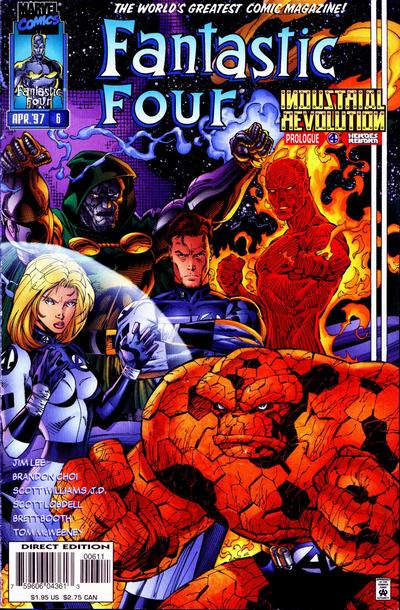Fantastic Four 1996 #6 Direct Edition - back issue - $2.25