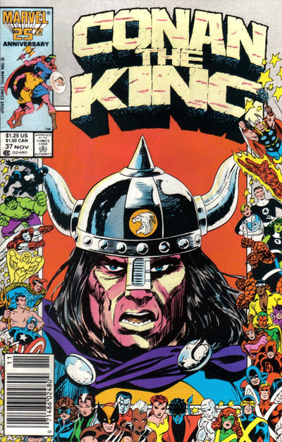 Conan the King 1984 #37 Newsstand ed. - 4.0 - $2.00