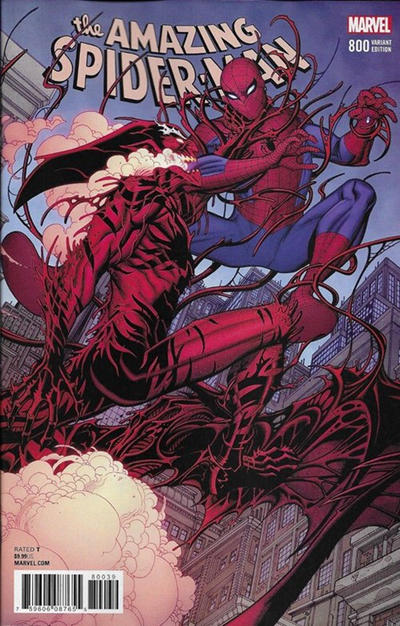 Amazing Spider-Man 2015 #800 Variant Edition - Nick Bradshaw Cover - back issue - $12.00