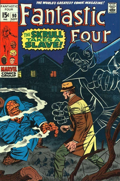Fantastic Four 1961 #90 - 1.8 - $6.00