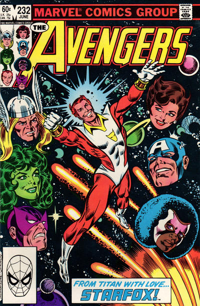 The Avengers 1963 #232 Direct ed. - back issue - $1.75
