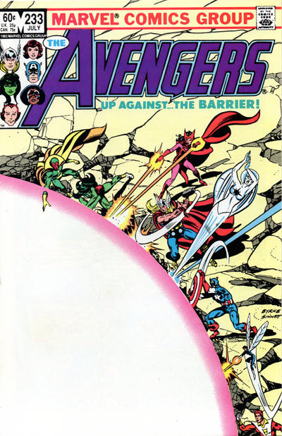 The Avengers 1963 #233 Direct ed. - 5.0 - $3.50