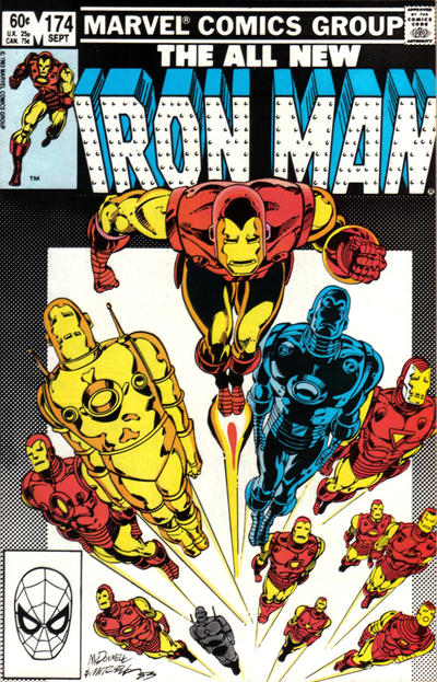 Iron Man 1968 #174 Direct ed. - back issue
