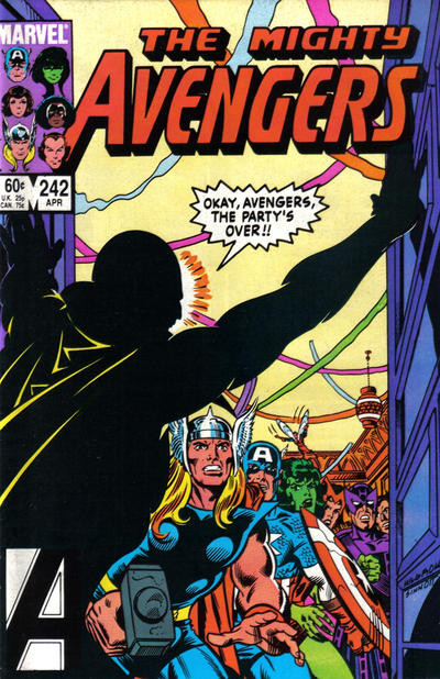 The Avengers 1963 #242 Direct ed. - 5.0 - $2.75